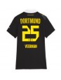 Borussia Dortmund Joey Veerman #25 Venkovní Dres pro Dámské 2026-27 Krátký Rukáv